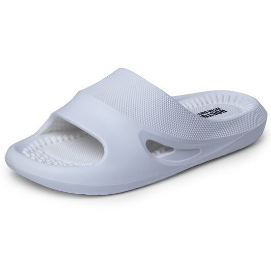 DOCTOR EXTRA SOFT D-534 Men's Orthopedic Acupressure Sliders/Slippers with Cushion FootBed for Adult| Comfortable & Light Weight | Stylish & Anti-Skid| Waterproof & Everyday Flip Flops for Gents/Boys