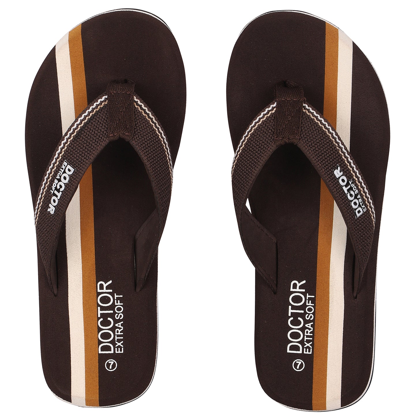 DOCTOR EXTRA SOFT D-33 Slipper Care Orthopaedic and Diabetic Super Fit Comfort Doctor Slipper, Dr. Slipper, Flip-Flop, Slides and House Slipper for Men's