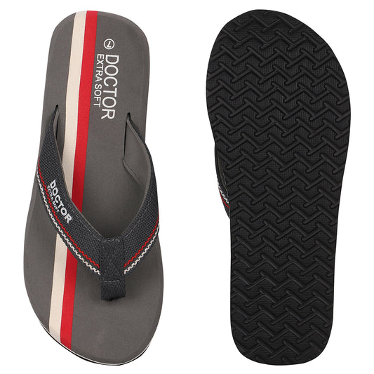DOCTOR EXTRA SOFT D-33 Slipper Care Orthopaedic and Diabetic Super Fit Comfort Doctor Slipper, Dr. Slipper, Flip-Flop, Slides and House Slipper for Men's