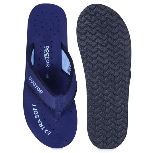 DOCTOR EXTRA SOFT D-22 Doctor Slippers for Women Orthopedic Diabetic Pregnancy Non Slip Lightweight Comfortable Flat Casual Stylish Dr Chappals & House Flip flops For Ladies & Girls