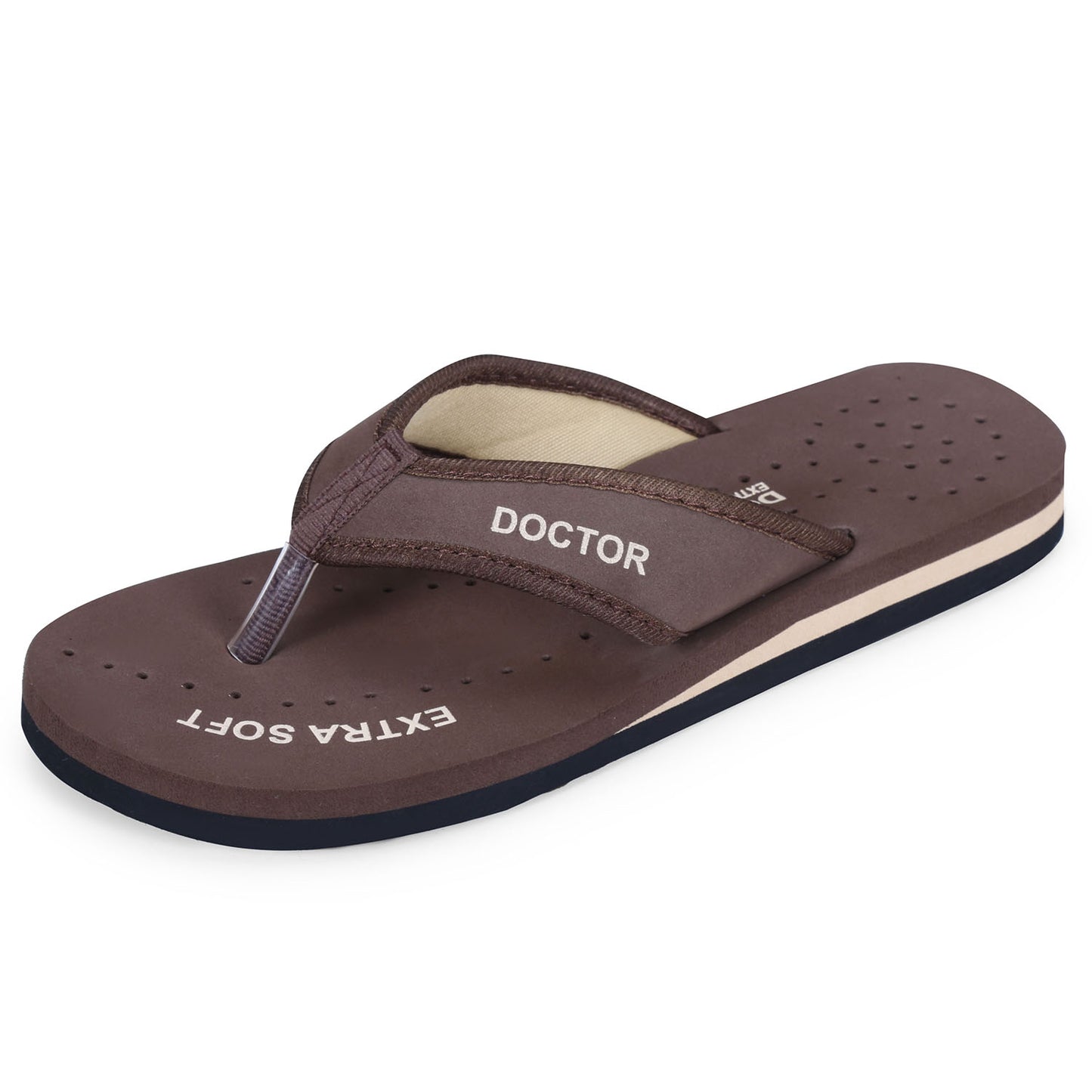 DOCTOR EXTRA SOFT D-22 Doctor Slippers for Women Orthopedic Diabetic Pregnancy Non Slip Lightweight Comfortable Flat Casual Stylish Dr Chappals & House Flip flops For Ladies & Girls