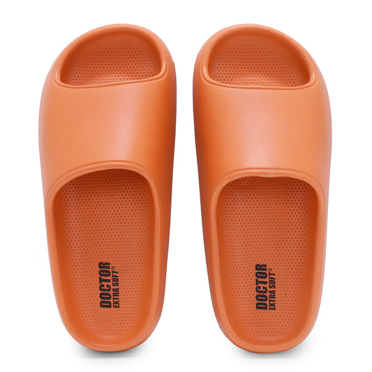 DOCTOR EXTRA SOFT D-508 Women's Classic Ultra Soft Sliders/Slippers with Cushion FootBed for Adult | Comfortable & Light Weight| Stylish & Anti-Skid| Waterproof & Everyday Flip Flops for Ladies/Girls