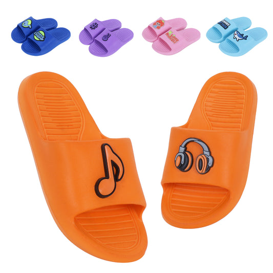 DOCTOR EXTRA SOFT Unisex-Child Kids Flip-Flop Kids-06 Soft Comfortable Indoor & Outdoor Slippers Stylish Non-Slip Slider For Home Casual Chappals For Boys & Girls