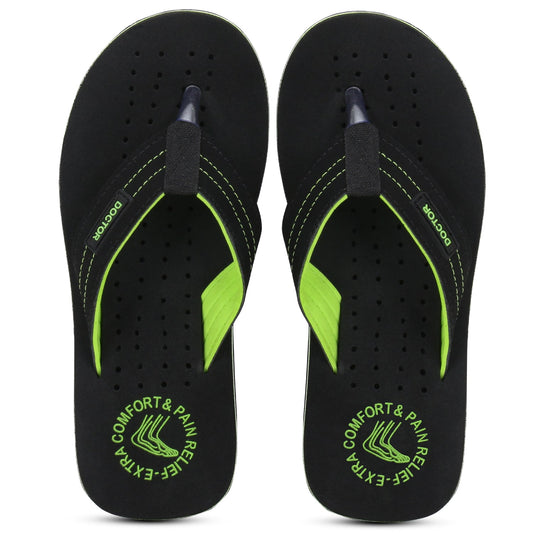 DOCTOR EXTRA SOFT D-28 Slipper Ortho Care Super Comfort Doctor Slipper, Dr. Slipper, Flip-Flop, Slides and House Slipper for Men's-Boys