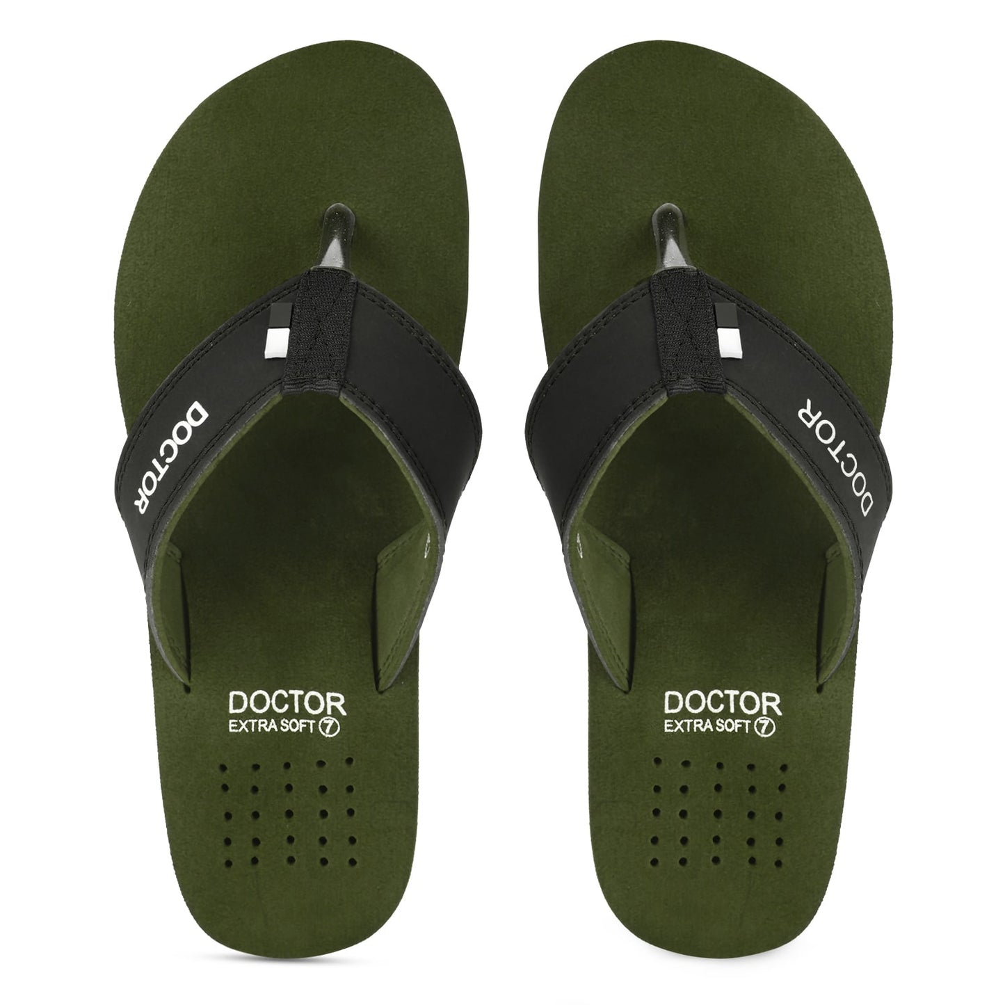 DOCTOR EXTRA SOFT D-24 Men's Sliders, Skin Friendly EVA Provides Optimum Support To Heel