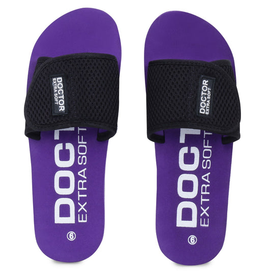 DOCTOR EXTRA SOFT Women's Slippers/Flip-flops D-17 For Ankle & Heel Pain Relief