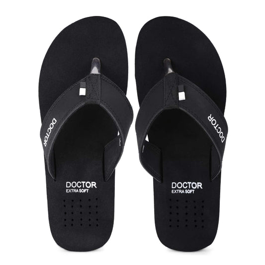 DOCTOR EXTRA SOFT D-24 Men's Sliders, Skin Friendly EVA Provides Optimum Support To Heel