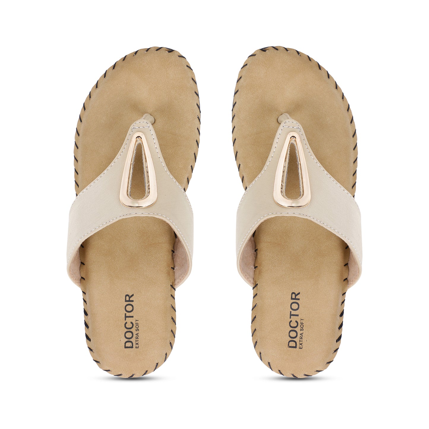 DOCTOR EXTRA SOFT ART-29 Women's Dr.Chappal For Ladies With Open Toe Style, Comfortable For Old Age & Foot Problems
