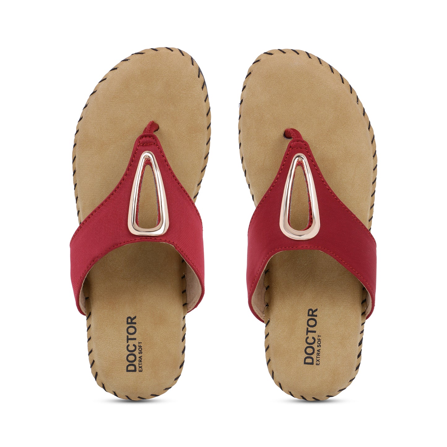 DOCTOR EXTRA SOFT ART-29 Women's Dr.Chappal For Ladies With Open Toe Style, Comfortable For Old Age & Foot Problems