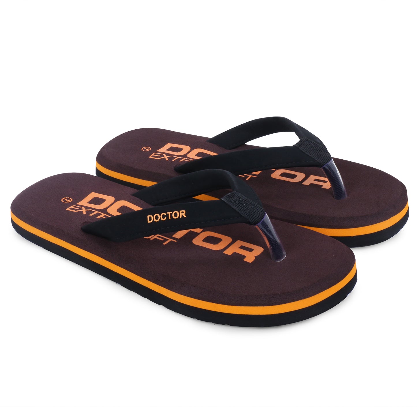 DOCTOR EXTRA SOFT D-27 House Slipper for Men's Ortho Care Ideal For Cracked Heels & Blistered Feet Having Soft Insole