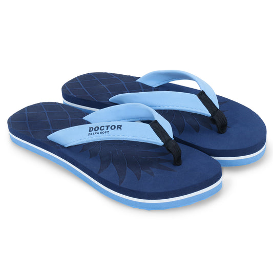 DOCTOR EXTRA SOFT House Slipper for Women's Care Durable | Orthopaedic & Diabetic | Lightweight| Foot Pain Relief |Skid Resistant | Slippers for Girls & Ladies D-05