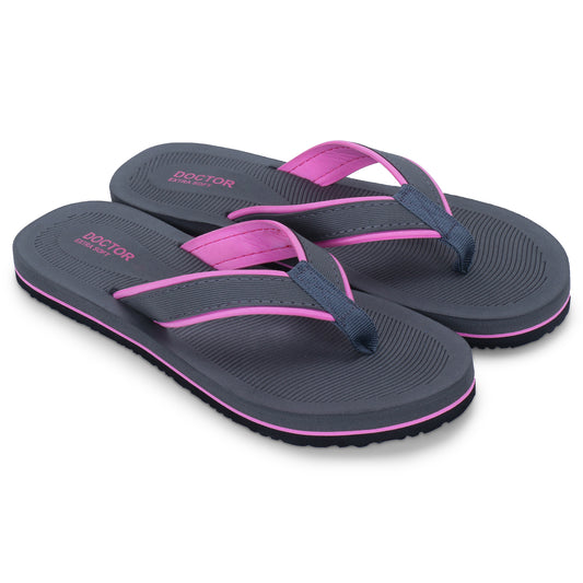 DOCTOR EXTRA SOFT D-04 House Slipper for Women's | Pregnancy | Orthopaedic & Diabetic | Ultra softy | Memory Foam Cushion | Fashionable Slippers for Girls & Ladies