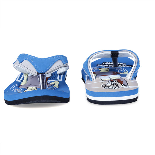 DOCTOR EXTRA SOFT Unisex-Child Kids Flip-Flop (Champions Print) Soft Comfortable Indoor & Outdoor Slippers Stylish Non-Slip Slide Home Casual Cool Cartoon Cute House Chappals For Boys & Girls