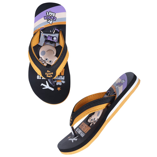 DOCTOR EXTRA SOFT Unisex-Child Kids Flip-Flop (Peppa Print) Soft Comfortable Indoor & Outdoor Slippers Stylish Non-Slip Slide Home Casual Cool Cartoon Cute House Chappals For Boys & Girls