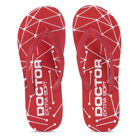 DOCTOR EXTRA SOFT Women's Slippers/Flip-Flops Hawaii OR-D-02 Lightweight & Anti Skid