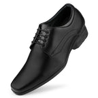 DOCTOR EXTRA SOFT Men’s Black Formal Shoes– Classic Office Business Dress Shoes, Slip On & Lace Up Style, Lightweight Cushioned Sole, Non-Slip Professional Work, Wedding,Party & Casual Footwear D-851