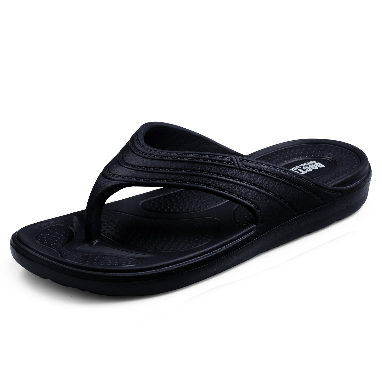 DOCTOR EXTRA SOFT Women's Classic Ultra Soft Flip Flops/Slippers with Cushion FootBed for Adult | Comfortable & Light Weight|Stylish & Anti-Skid| Waterproof & Everyday Slip-on for Ladies & Girls D-515
