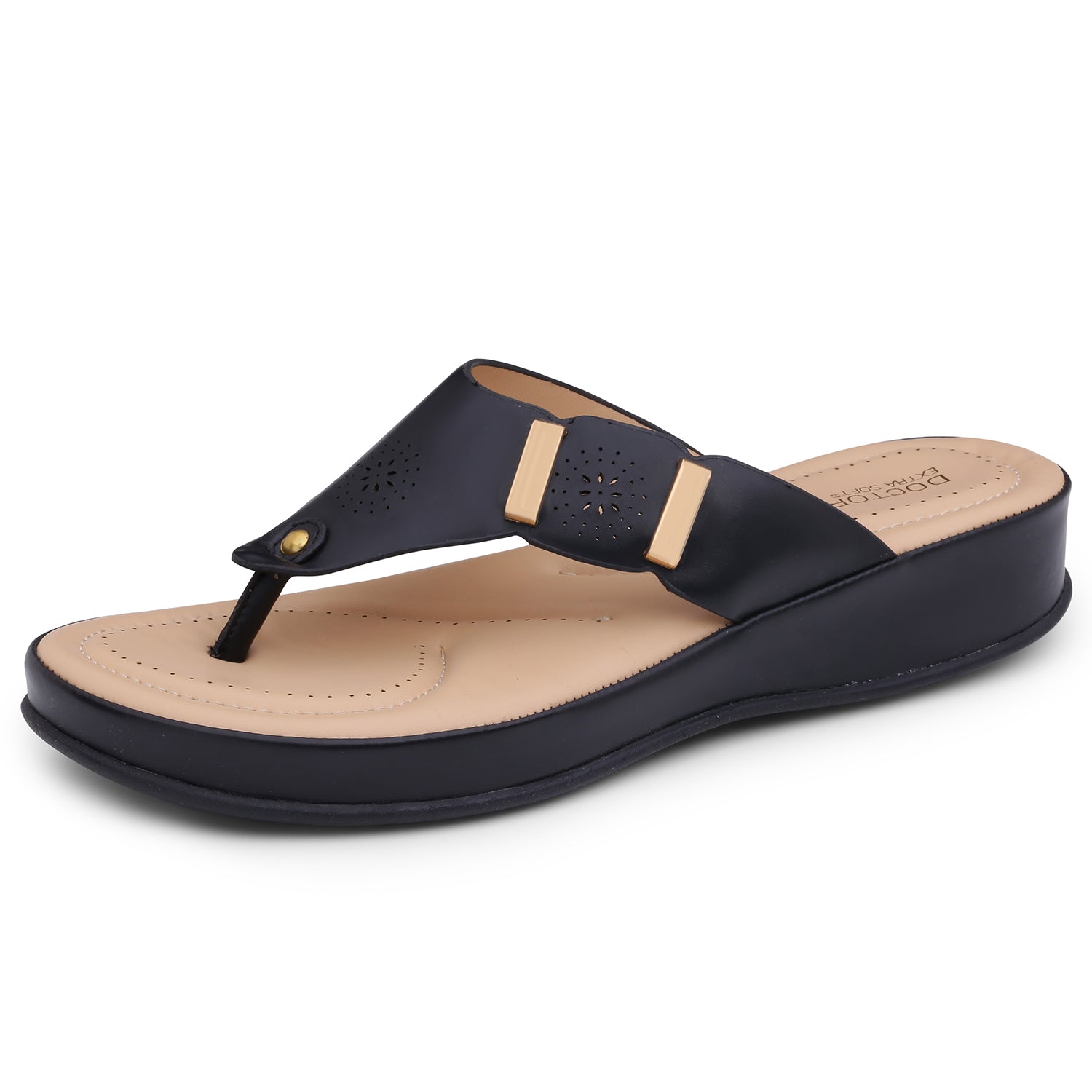 DOCTOR EXTRA SOFT Women's Slippers | Memory Foam, Lightweight | D-617
