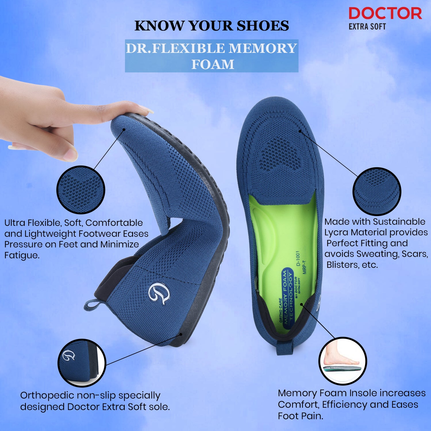 Women's shoes with store memory foam insoles