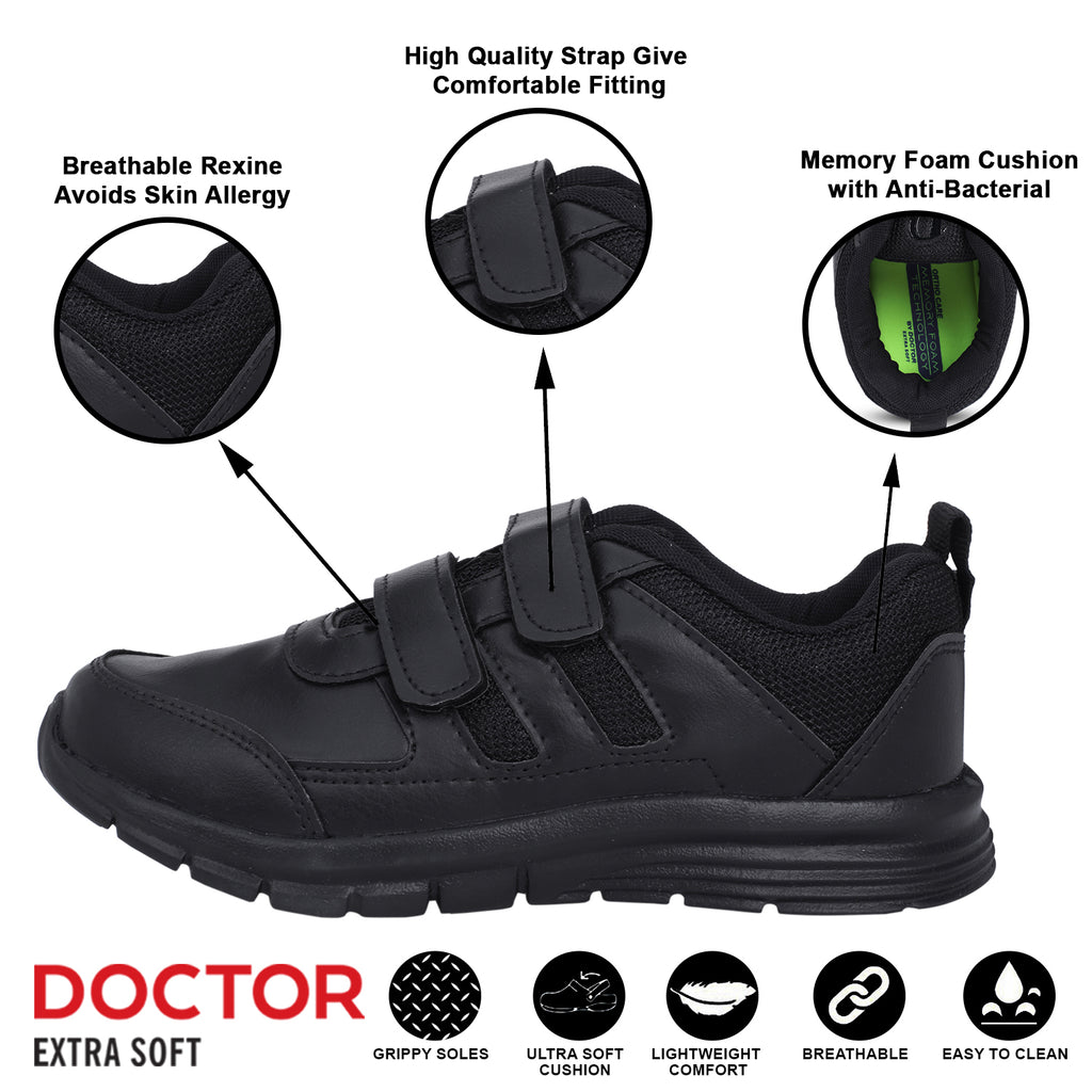 DOCTOR EXTRA SOFT D-3005 Kids' Running Shoes — Memory Foam & Anti-Skid