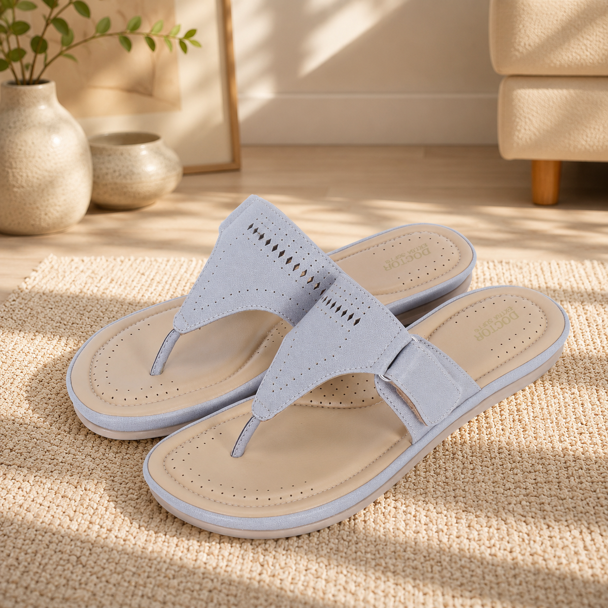 DOCTOR EXTRA SOFT D-608 Women's Sandals — Memory Foam & Orthopedic