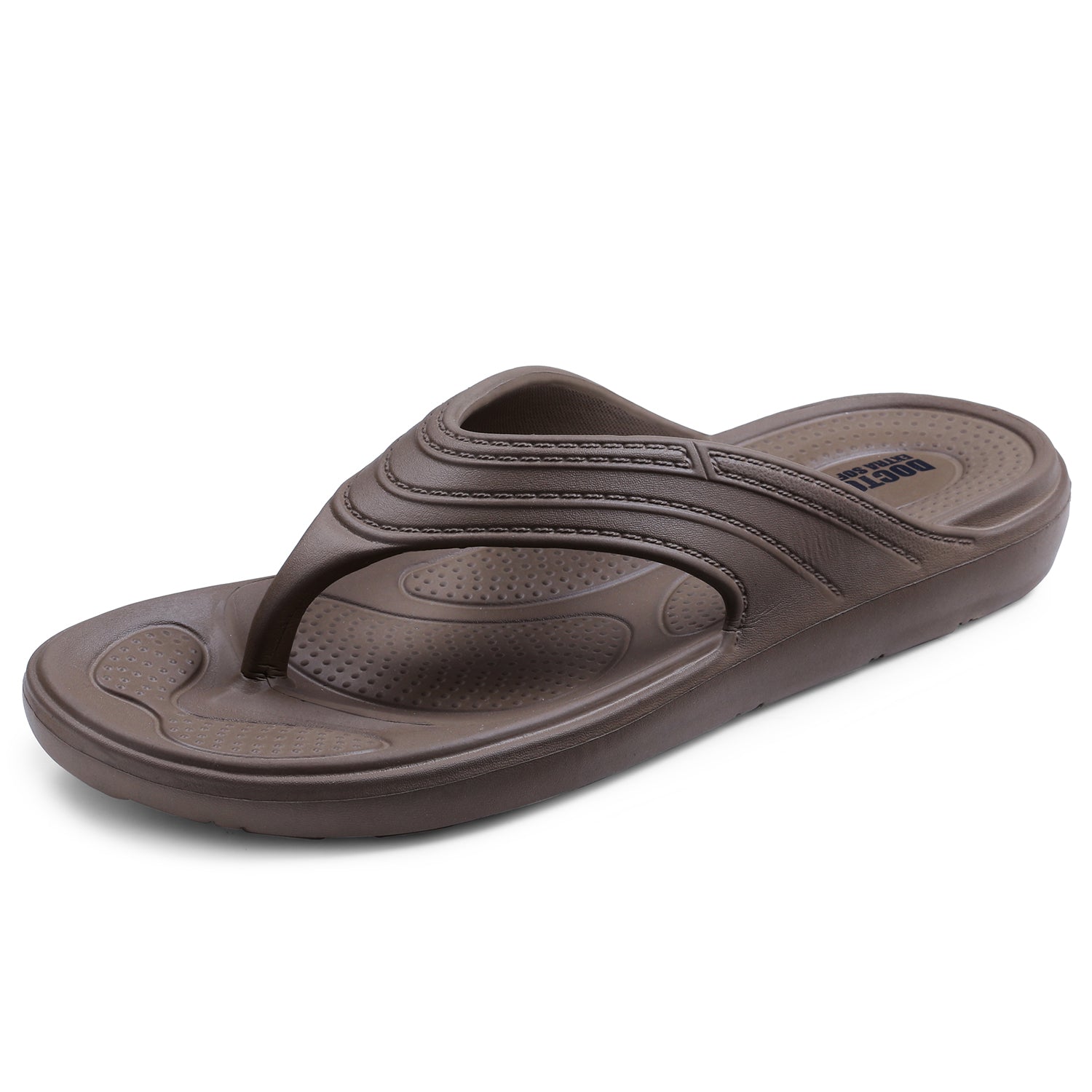 DOCTOR EXTRA SOFT Women's Classic Ultra Soft Flip Flops/Slippers with Cushion FootBed for Adult | Comfortable & Light Weight|Stylish & Anti-Skid| Waterproof & Everyday Slip-on for Ladies & Girls D-515