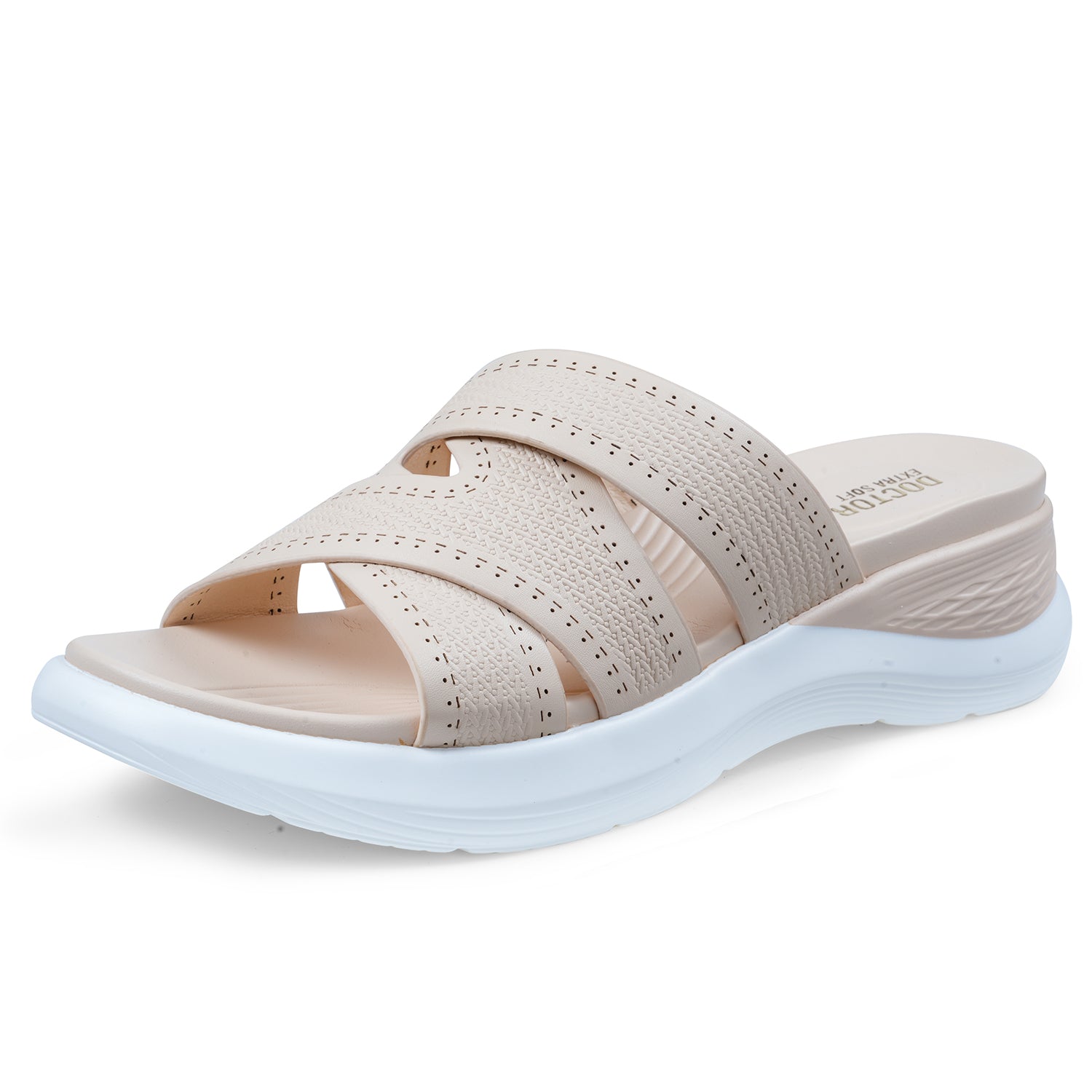DOCTOR EXTRA SOFT Women's Flip Flops | Anti-Skid, Waterproof, Lightweight | D-654