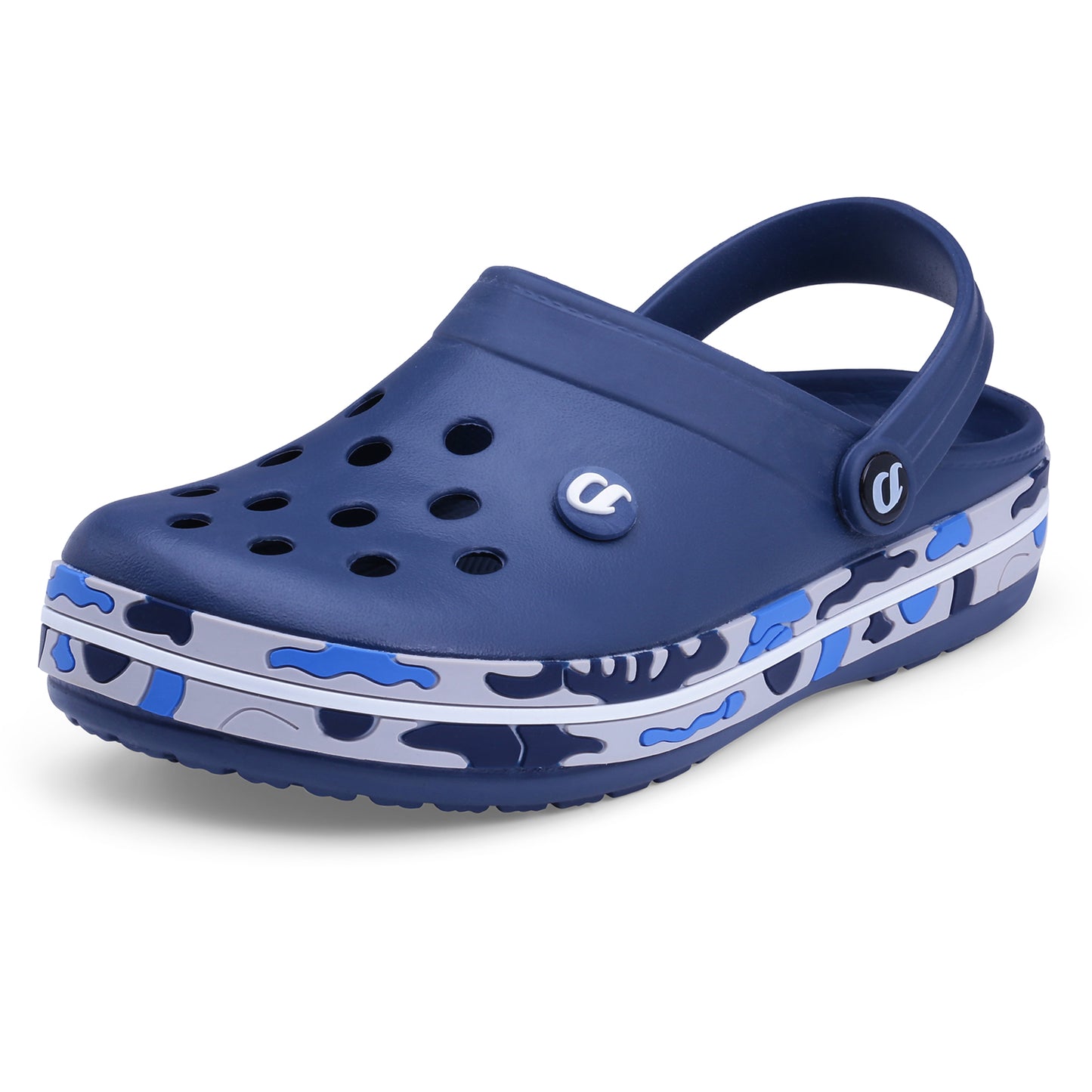 DOCTOR EXTRA SOFT D-520 Men's Classic Camouflage Casual Clogs/Sandals with Adjustable Back Strap for Adult| Comfortable & LightWeight | Stylish & Anti-Skid |Waterproof & Everyday Use Mules Gents & Boys