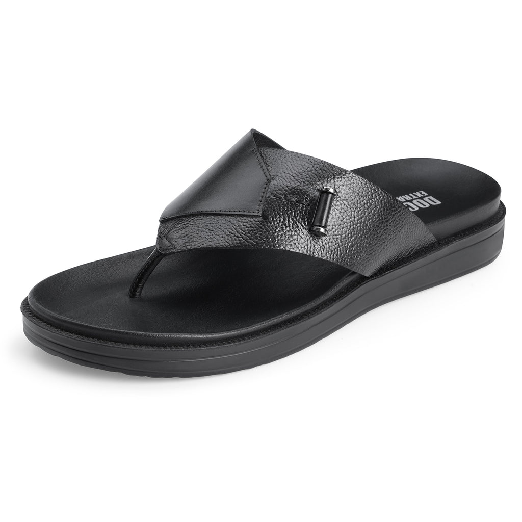 DOCTOR EXTRA SOFT Men's Flip Flops | Memory Foam, Lightweight, Cushioned | F-2