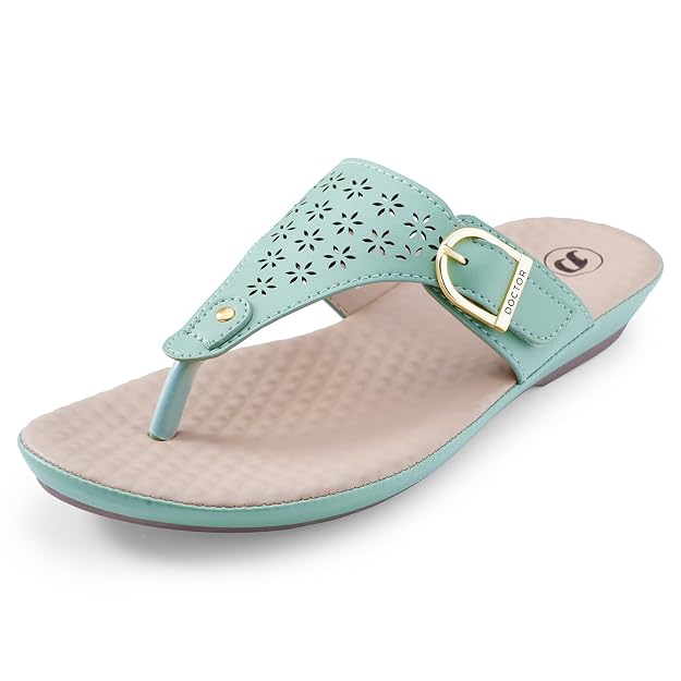DOCTOR EXTRA SOFT Women's Slippers | Memory Foam, Orthopedic, Lightweight | D-627