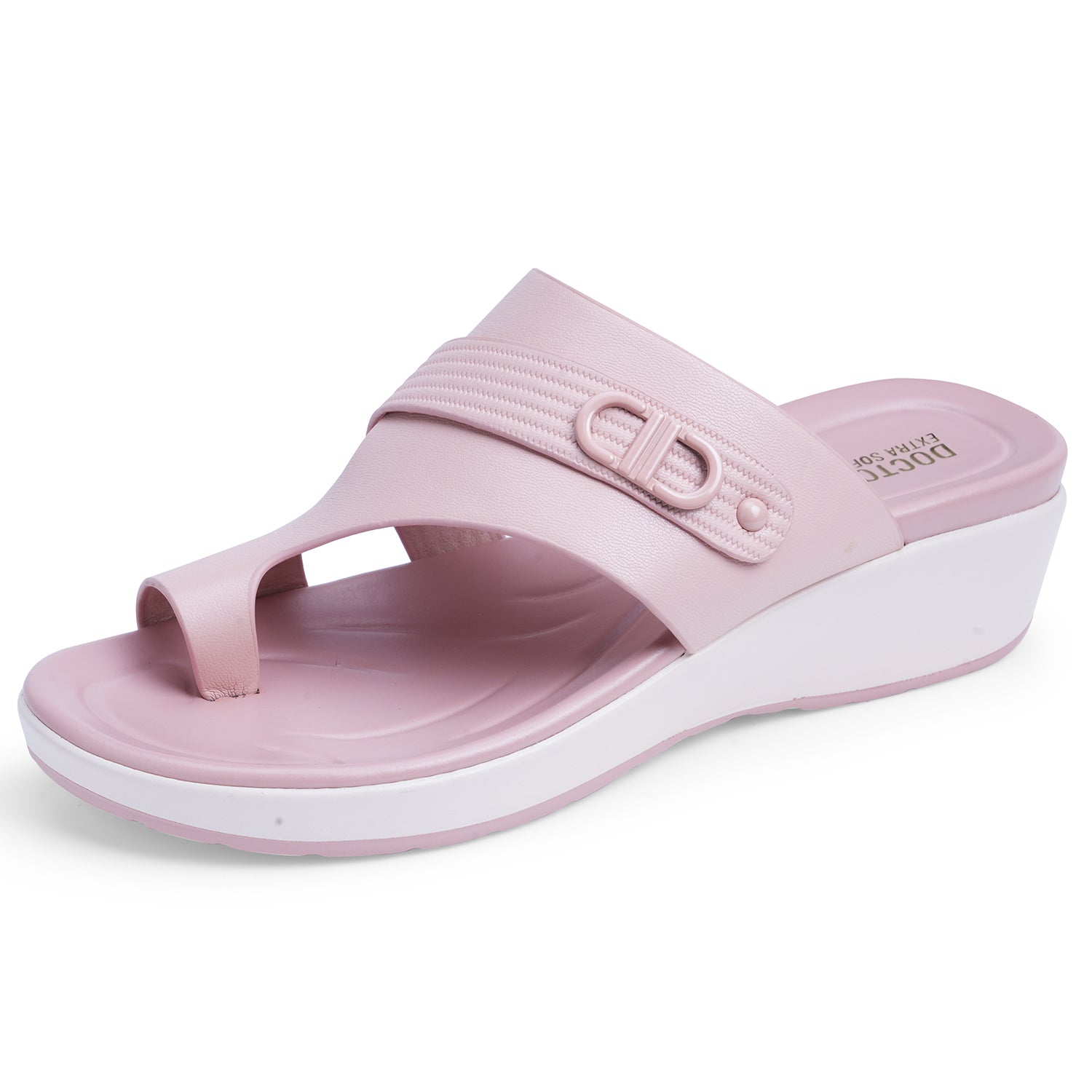 DOCTOR EXTRA SOFT Women's Flip Flops | Anti-Skid, Waterproof, Lightweight | D-655