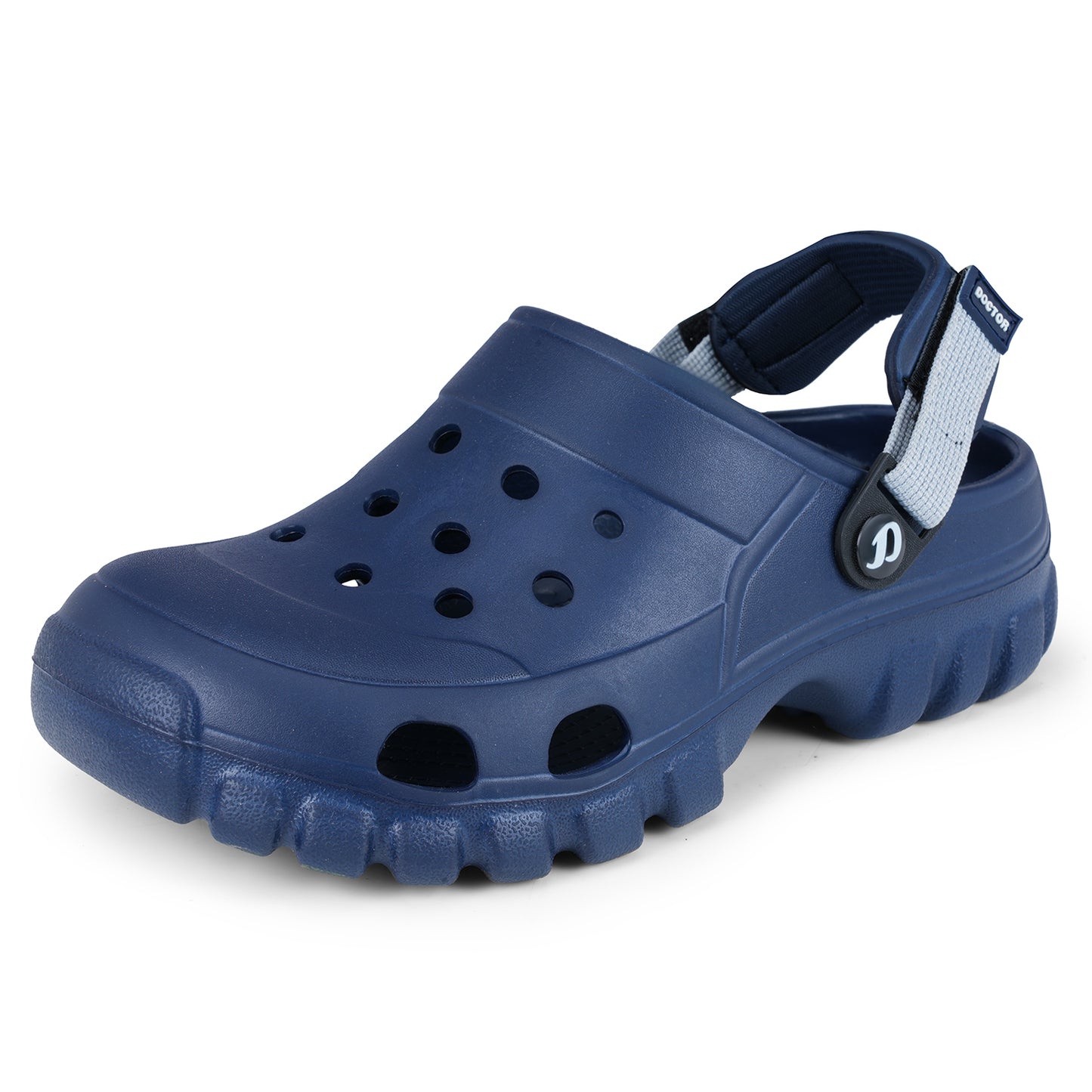 DOCTOR EXTRA SOFT D-546 Men's Classic Casual Sports Clogs/Sandals with Adjustable Back Strap for Adult | Comfortable & LightWeight| Stylish & Anti-Skid|Waterproof & Everyday Use Mules for Gents & Boys