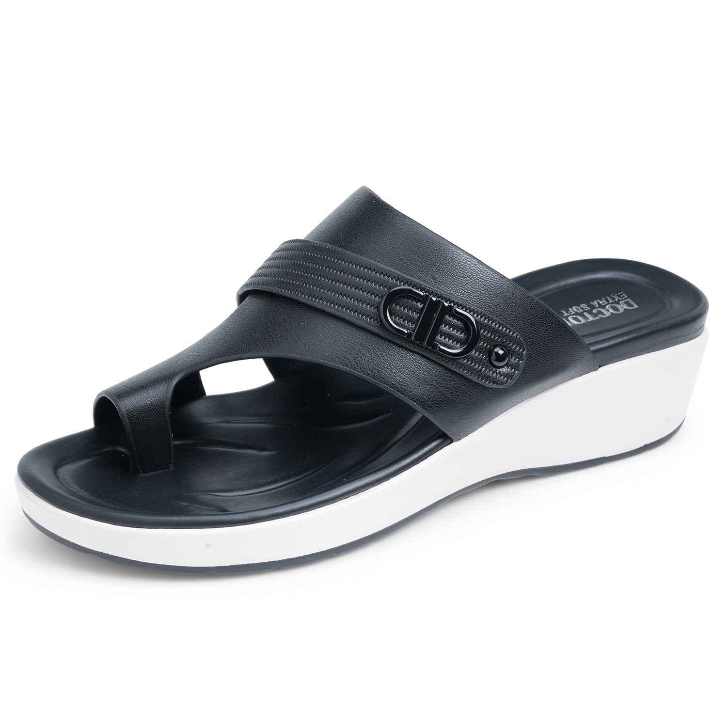 DOCTOR EXTRA SOFT Women's Flip Flops | Anti-Skid, Waterproof, Lightweight | D-655