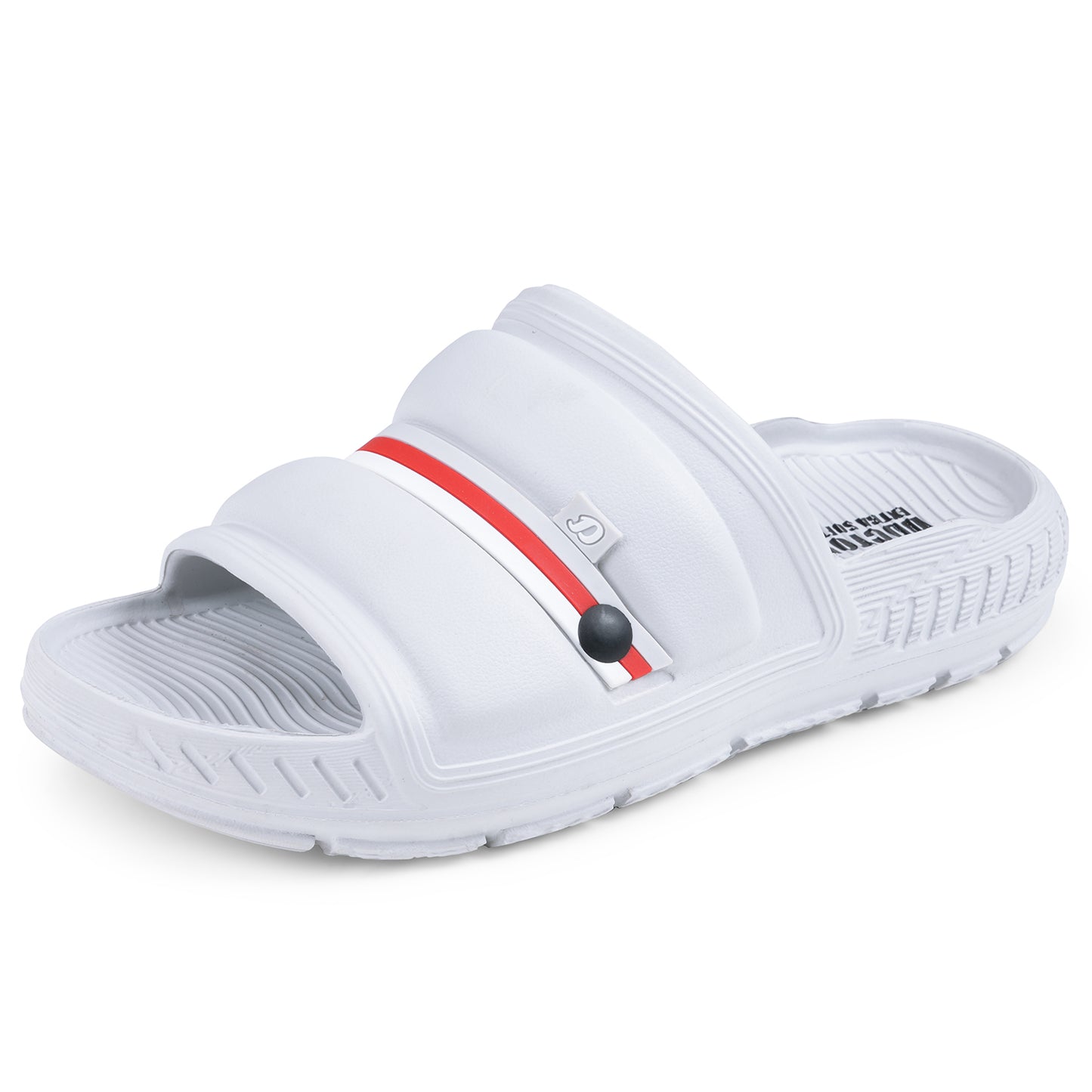 DOCTOR EXTRA SOFT D-527 Men's Classic Ultra Soft Sliders/Slippers with Cushion FootBed for Adult | Comfortable & Light Weight | Stylish & Anti-Skid | Waterproof & Everyday Flip Flops for Gents/Boys