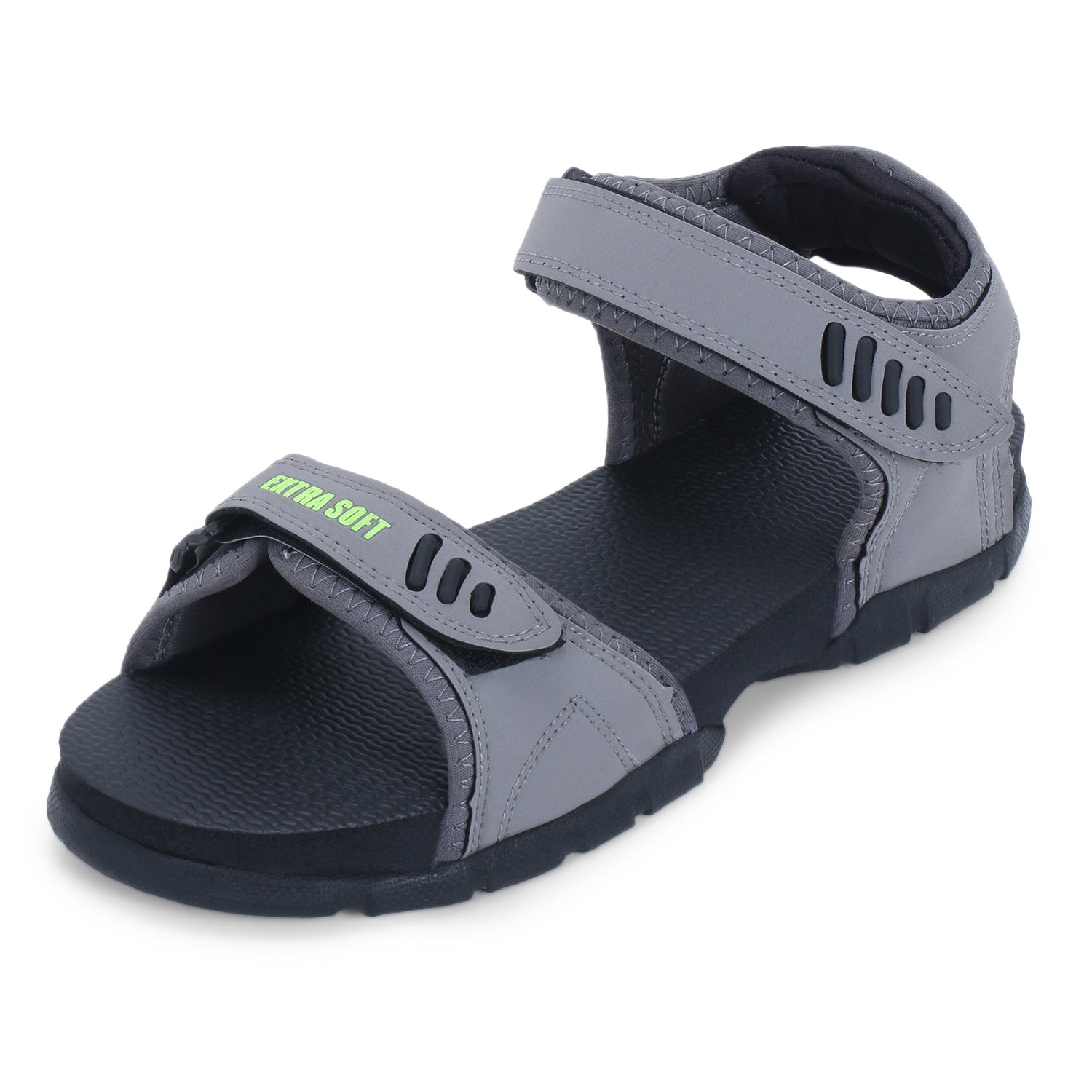 Doctor Extra Soft D-301 Men's Classic Athletic & Outdoor Casual Sandals/Floaters with Adjustable Cushion Strap for Adult | Comfortable & LightWeight |Stylish & Anti-Skid |Everyday Use for Gents/Boys