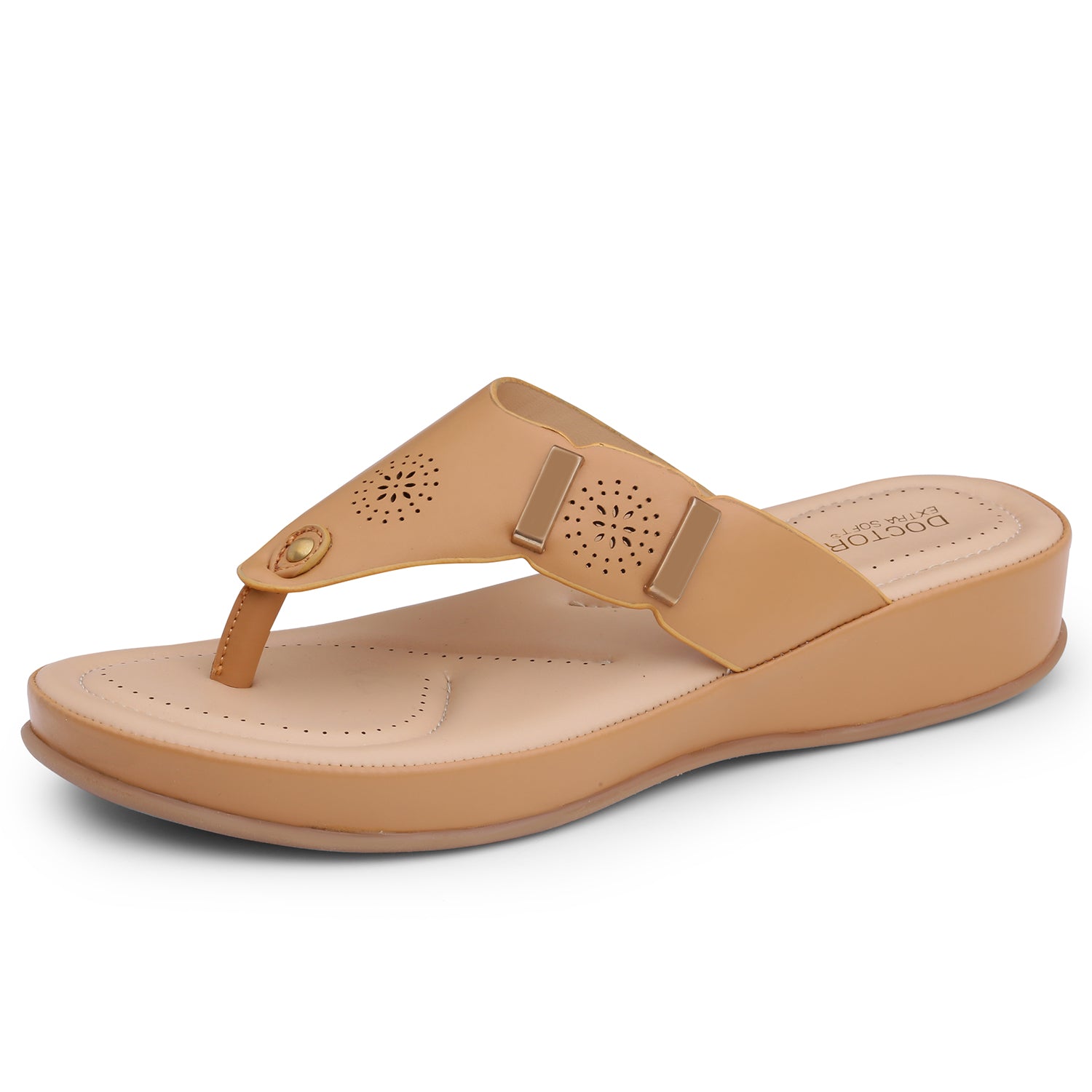 DOCTOR EXTRA SOFT Women's Slippers | Memory Foam, Lightweight | D-617