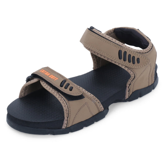 Doctor Extra Soft D-301 Men's Classic Athletic & Outdoor Casual Sandals/Floaters with Adjustable Cushion Strap for Adult | Comfortable & LightWeight |Stylish & Anti-Skid |Everyday Use for Gents/Boys