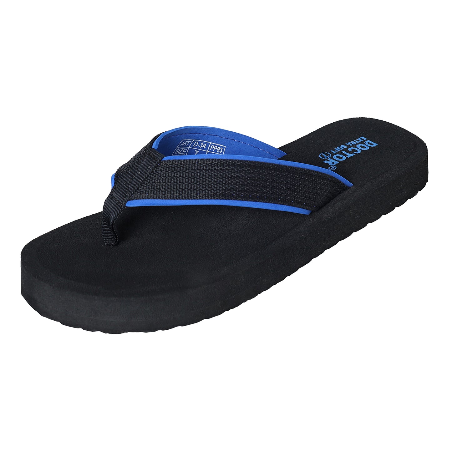 DOCTOR EXTRA SOFT D-34 Doctor Slippers for Men's Orthopedic Diabetic Non-Slip Lightweight Durable Cushion Comfortable Flat Mcr Casual Stylish Dr Chappals and House Flip flops For Gent's and Boys