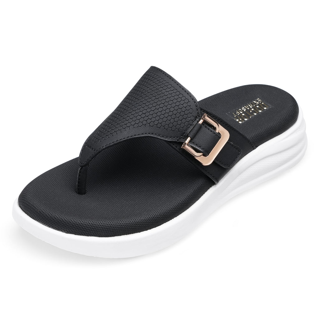 DOCTOR EXTRA SOFT Women's Slippers | Memory Foam, Orthopedic, Lightweight | D-620