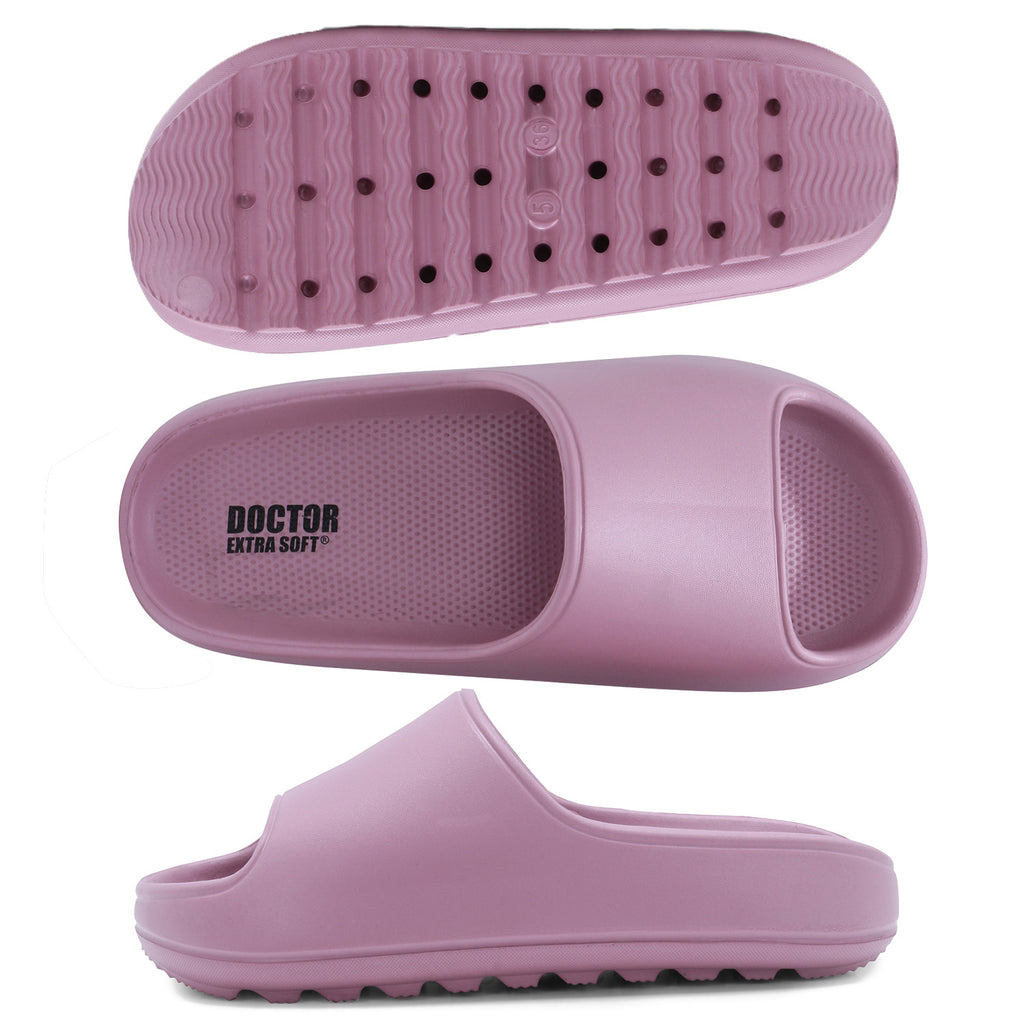 DOCTOR EXTRA SOFT D-508 Women's Slider Slippers — Ultra Soft & Anti-Skid
