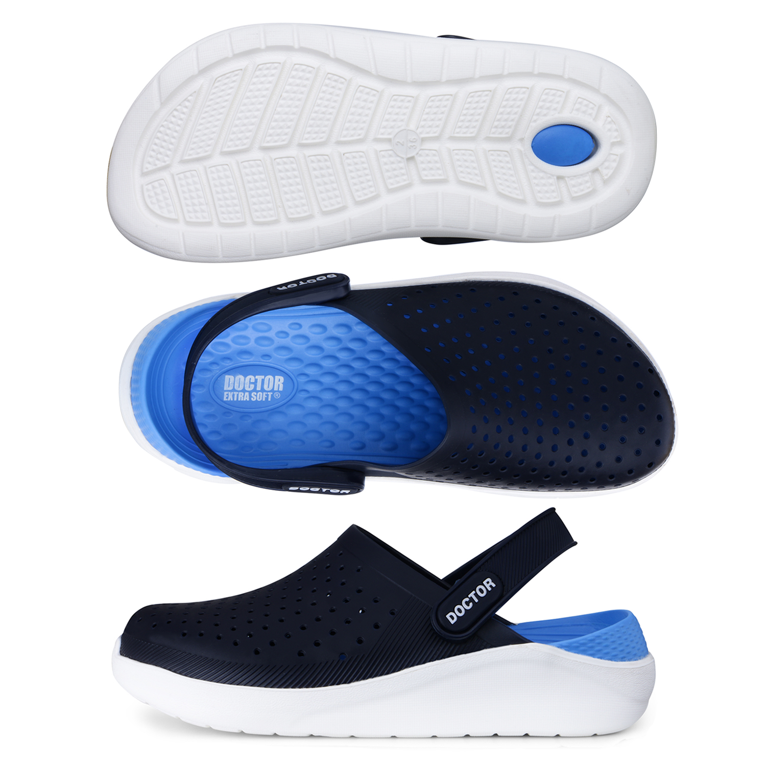 DOCTOR EXTRA SOFT D-509 Kids' Clogs — Ultra Soft & Anti-Skid