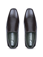 DOCTOR EXTRA SOFT Men’s Black Formal Shoes– Classic Office Business Dress Shoes, Slip On Style, Lightweight Cushioned Sole, Non-Slip Professional Work, Wedding,Party & Casual Footwear D-852