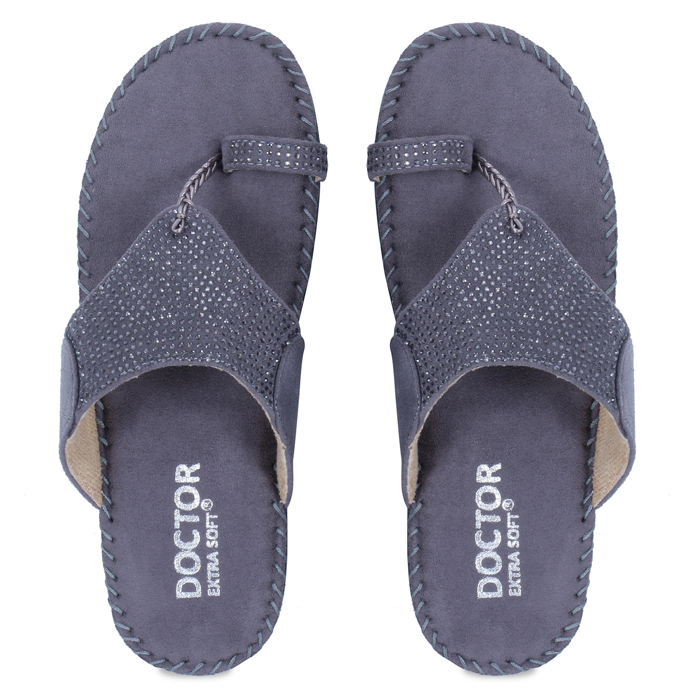 DOCTOR EXTRA SOFT D-611 Chappal Ortho Care Orthopaedic and Diabetic Comfort Doctor Flip-Flop and House Slipper's for Women's