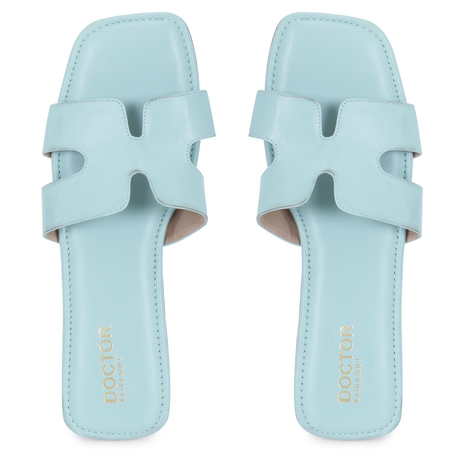 DOCTOR EXTRA SOFT D-652  Women's Flat Memory Foam Slippers/Flip-Flops Fancy Fashion Stylish Flat Casual Comfortable Diabetic Orthopedic Orthocare Lightweight Synthetic Slipon Sandals for Girls/Ladies