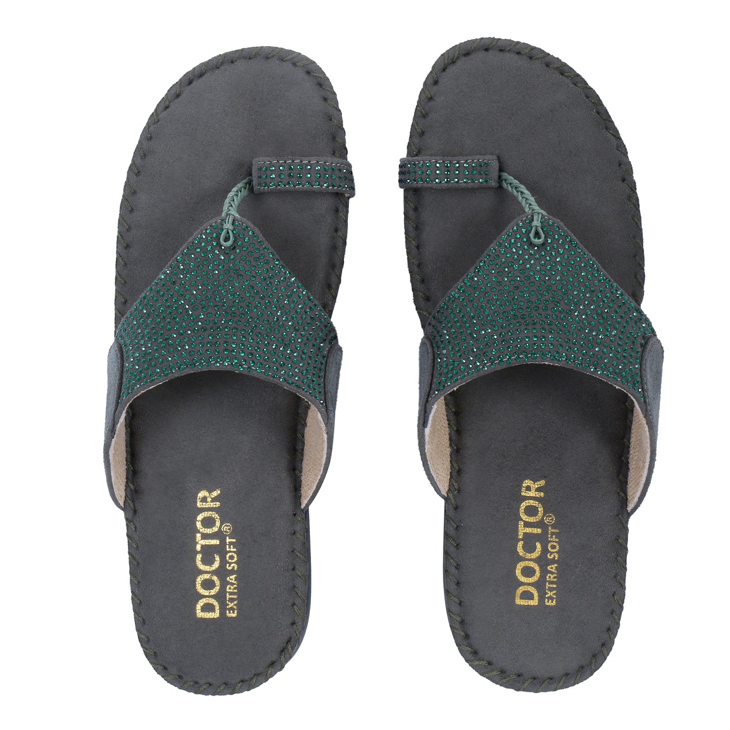 DOCTOR EXTRA SOFT D-611 Chappal Ortho Care Orthopaedic and Diabetic Comfort Doctor Flip-Flop and House Slipper's for Women's