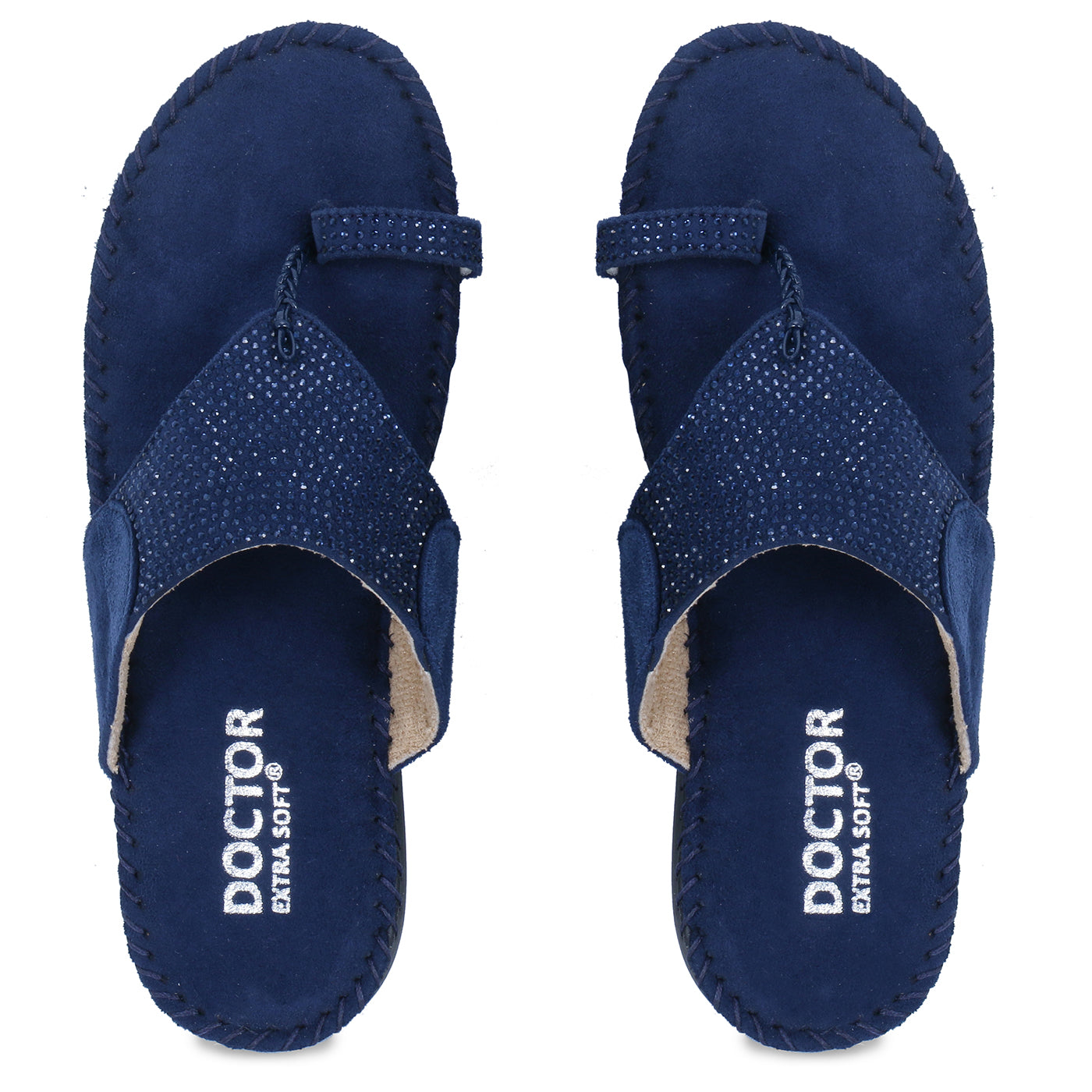 DOCTOR EXTRA SOFT D-611 Chappal Ortho Care Orthopaedic and Diabetic Comfort Doctor Flip-Flop and House Slipper's for Women's