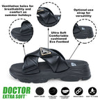 DOCTOR EXTRA SOFT Women's Flip Flops | Anti-Skid, Waterproof, Lightweight | D-521