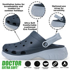 DOCTOR EXTRA SOFT Men's Sandals | Anti-Skid, Waterproof, Lightweight | D-551