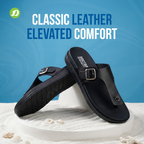 DOCTOR EXTRA SOFT Men's Flip Flops | Memory Foam, Lightweight, Cushioned | F-3
