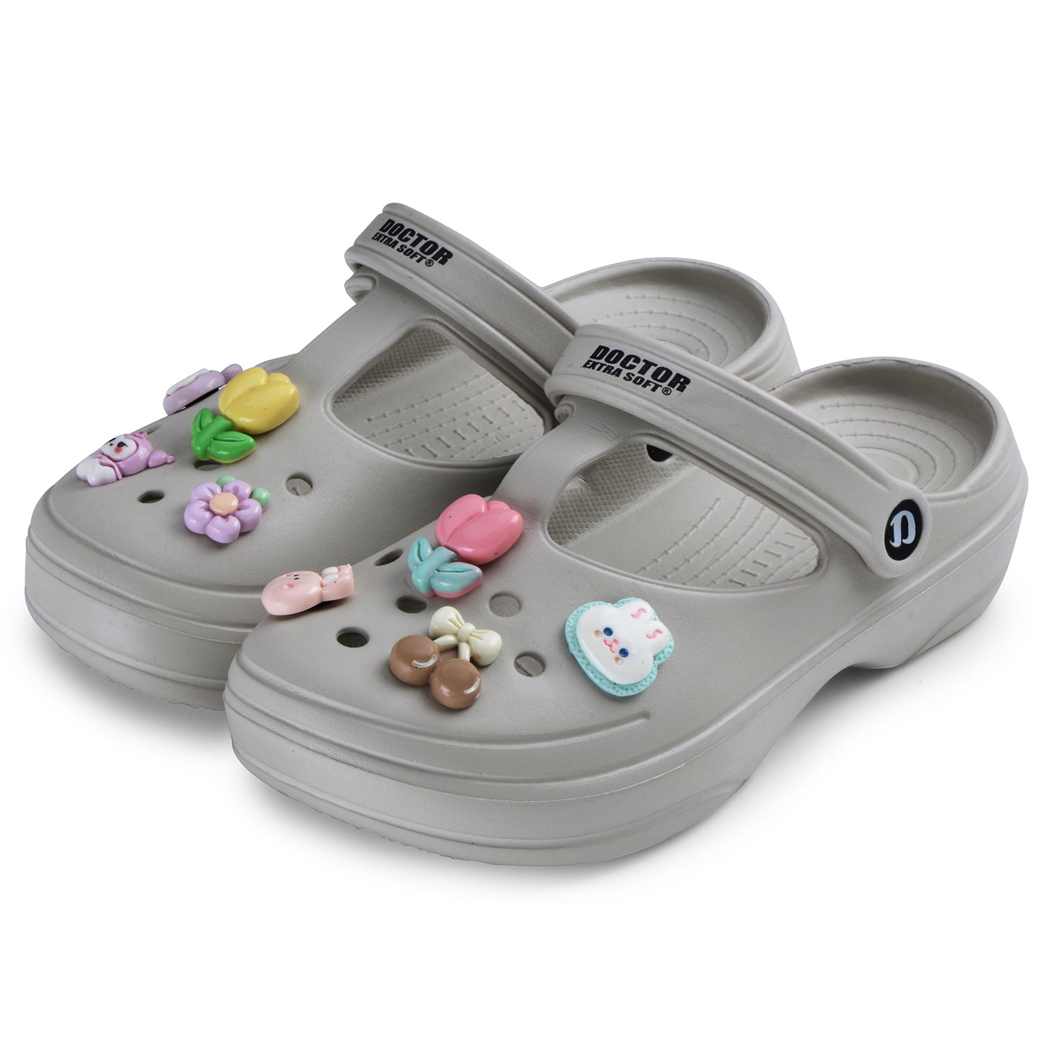 DOCTOR EXTRA SOFT D-511 Women's Clogs — Anti-Skid